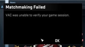 vac unable to verify game session 2021